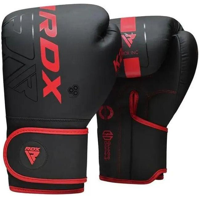 RDX Боксерські рукавички F6 Kara, 10oz Matte Red (BGR-F6MR-10OZ) - зображення 1