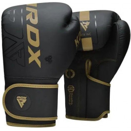   RDX Боксерські рукавички F6 Kara, 10oz Matte Golden (BGR-F6MGL-10OZ)