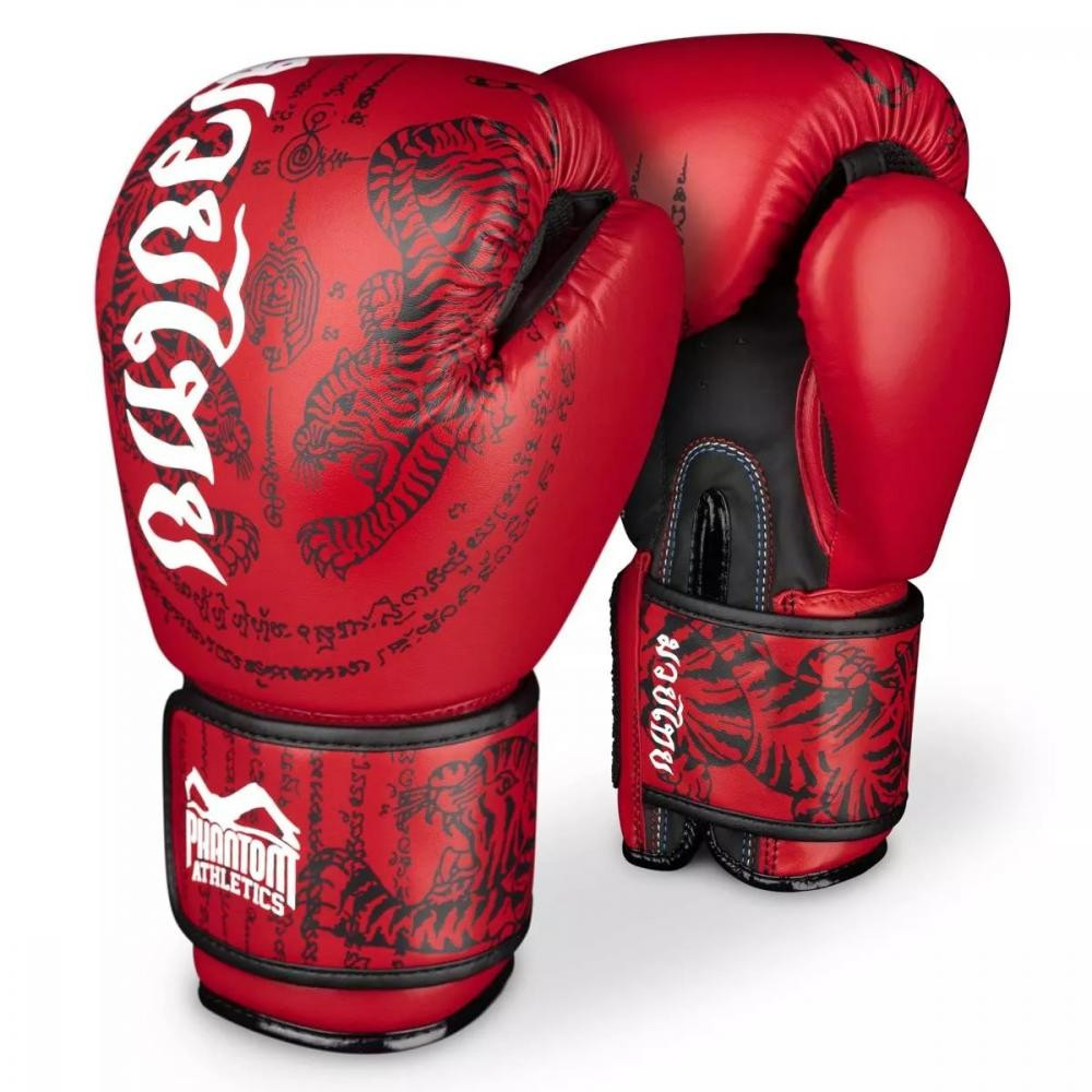 Phantom Athletics Боксерські рукавички Muay Thai 16oz Red (PHBG2505-16) - зображення 1