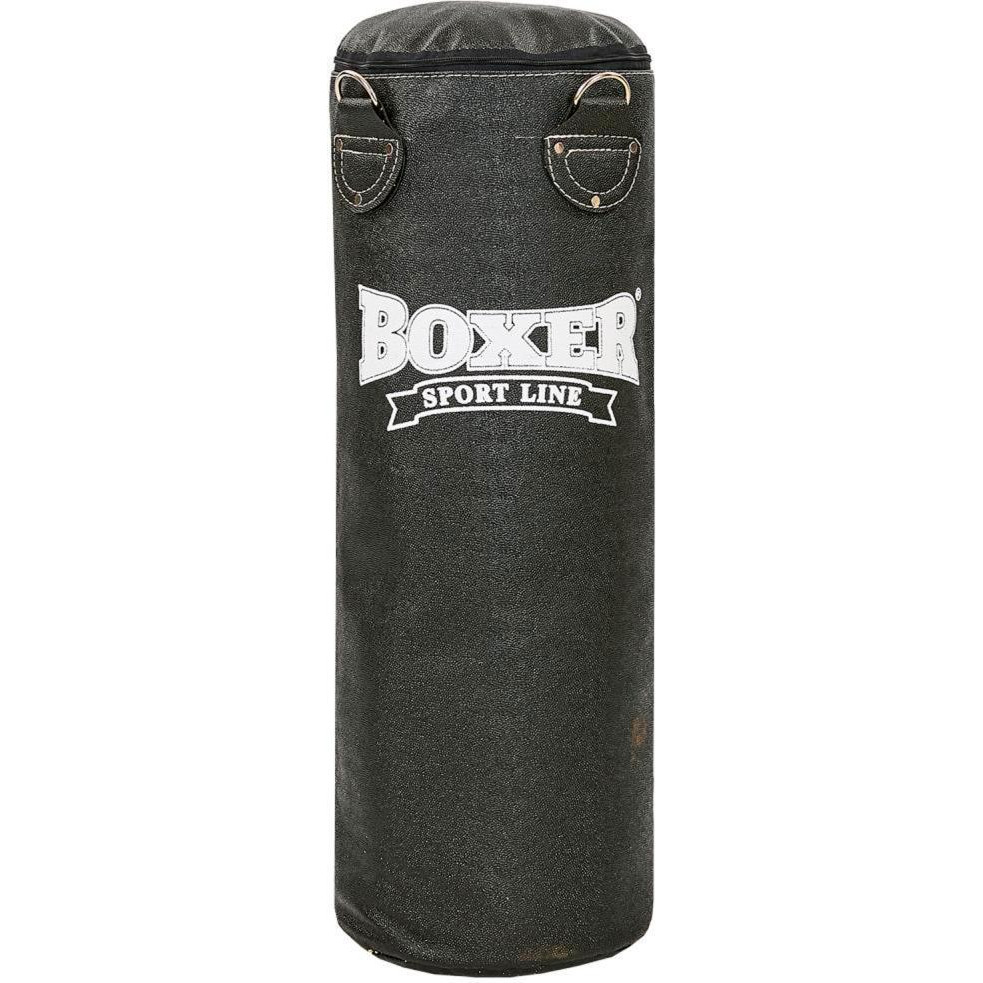 Boxer Sport Line Мішок боксерський 100см, кирза, чорний (1002-03) - зображення 1