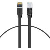 Baseus High Speed Six types of RJ45 Gigabit network cable 0.5m Black (PCWL-A01) - зображення 1