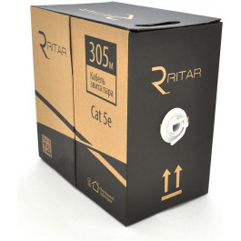   Ritar UTP Cat.5e КВП 2x2x0.49 ССА 305m Gray (05057)