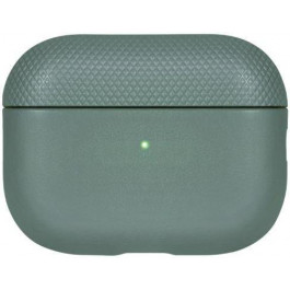   NATIVE UNION Classic Case Slate Green for Airpods Pro 2nd Gen (APPRO2-LTHR-GRN)