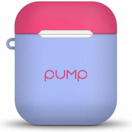   Pump Чохол  Tender Touch Case for Apple AirPods Light Blue/Hot Pink (PMTT-AIR4)