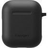 Spigen Чехол  для AirPods Silicone Black (066CS24808) - зображення 1