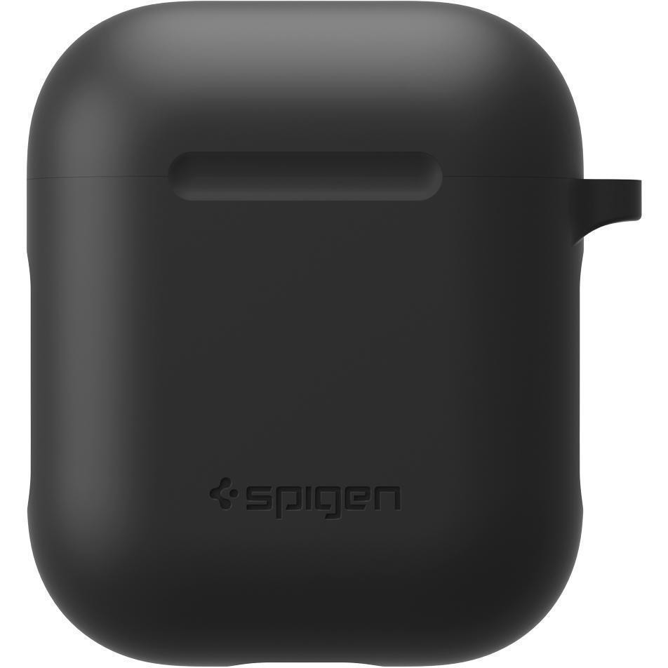 Spigen Чехол  для AirPods Silicone Black (066CS24808) - зображення 1