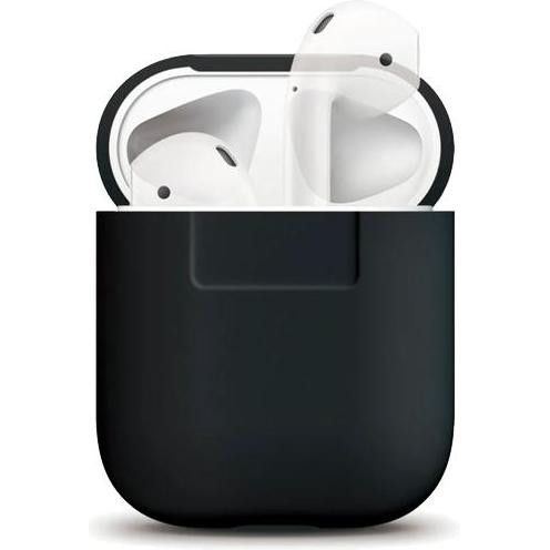 Elago Чехол  Silicone Case Black for Airpods (EAPSC-BK) - зображення 1