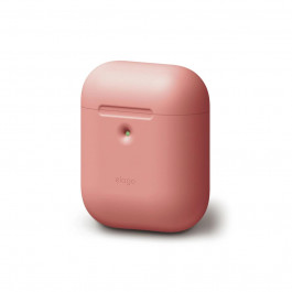   Elago Чехол A2 Silicone Case Peach for Airpods with Wireless Charging Case (EAP2SC-PE)