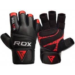   RDX L7 Crown Weightlifting Leather Gym Gloves WGL-L7R / размер M