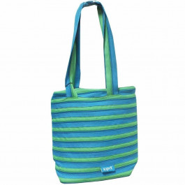   Zipit Сумка  Premium Tote/Beach, Turquise Blue&Spring Green (ZBN-15)