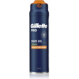   Gillette Pro Sensitive гель для гоління для чоловіків 200 мл