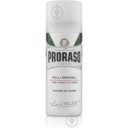   Proraso Пена Для Бритья  White Shaving Foam Sensitive Green Tea 50 мл (80199120)