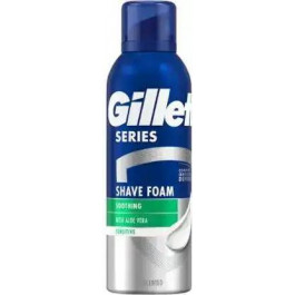 Gillette Пена для бритья  Series Sensitive Skin для чувствительной кожи 250 мл (3014260214678)