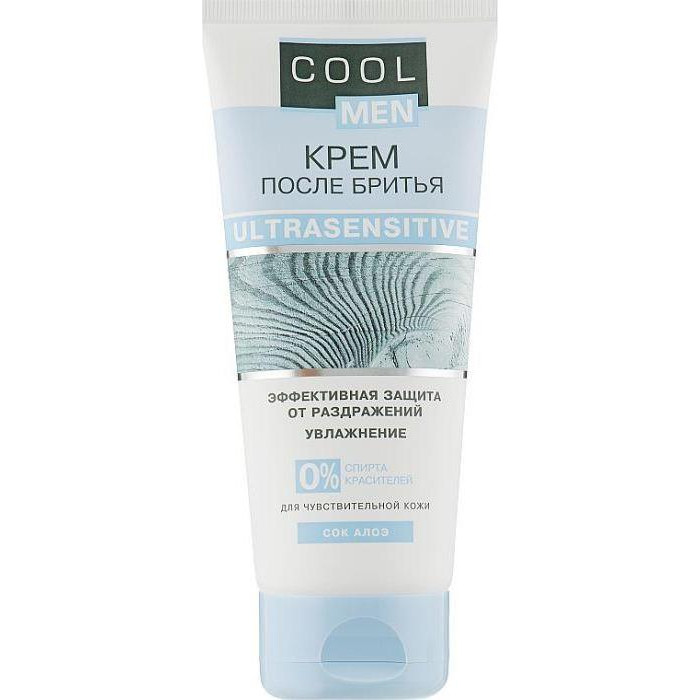 Cool Men Крем  Ultrasensitive антистресс после бритья для чувствительной кожи 200мл (4823015926303) - зображення 1