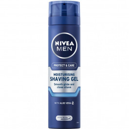   Nivea Гель для бритья  Men Увлажняющий Защита и уход 200мл (4005900369109)