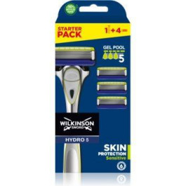   Wilkinson Sword Hydro5 Skin Protection Sensitive Бритва + змінні щітки 1 кс