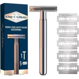   Gillette Станок для гоління чоловічий  King C з 5 змінними лезами