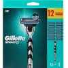 Gillette Станок для гоління  Mach 3 з 12 змінними картриджами - зображення 1