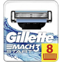   Gillette Змінні касети (леза)  Mach3 Start 8 шт.