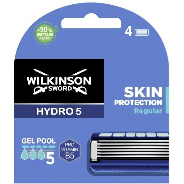 Wilkinson Sword Картриджи для бритья  Hydro 5 Blades 4 шт (4027800402205) - зображення 1