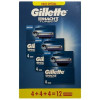 Gillette Змінні касети  Mach 3 Turbo 12 шт (3014260298111) - зображення 1