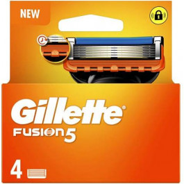   Gillette Сменные картриджи для бритья  Fusion 4 шт (7702018874460)