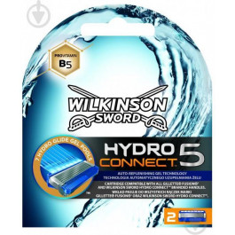   Wilkinson Sword Картриджи для бритья  Hydro 5 Connect 2 шт (4027800302437)