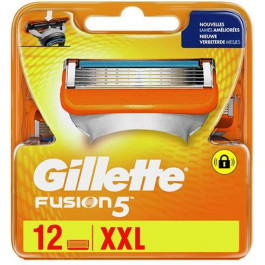   Gillette Змінні касети (леза)  Fusion 12 шт. 047400305526