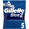 Gillette Бритва  одноразовая Blue 2 5 шт (7702018849031) - зображення 1