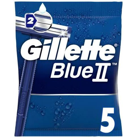 Gillette Бритва  одноразовая Blue 2 5 шт (7702018849031) - зображення 1