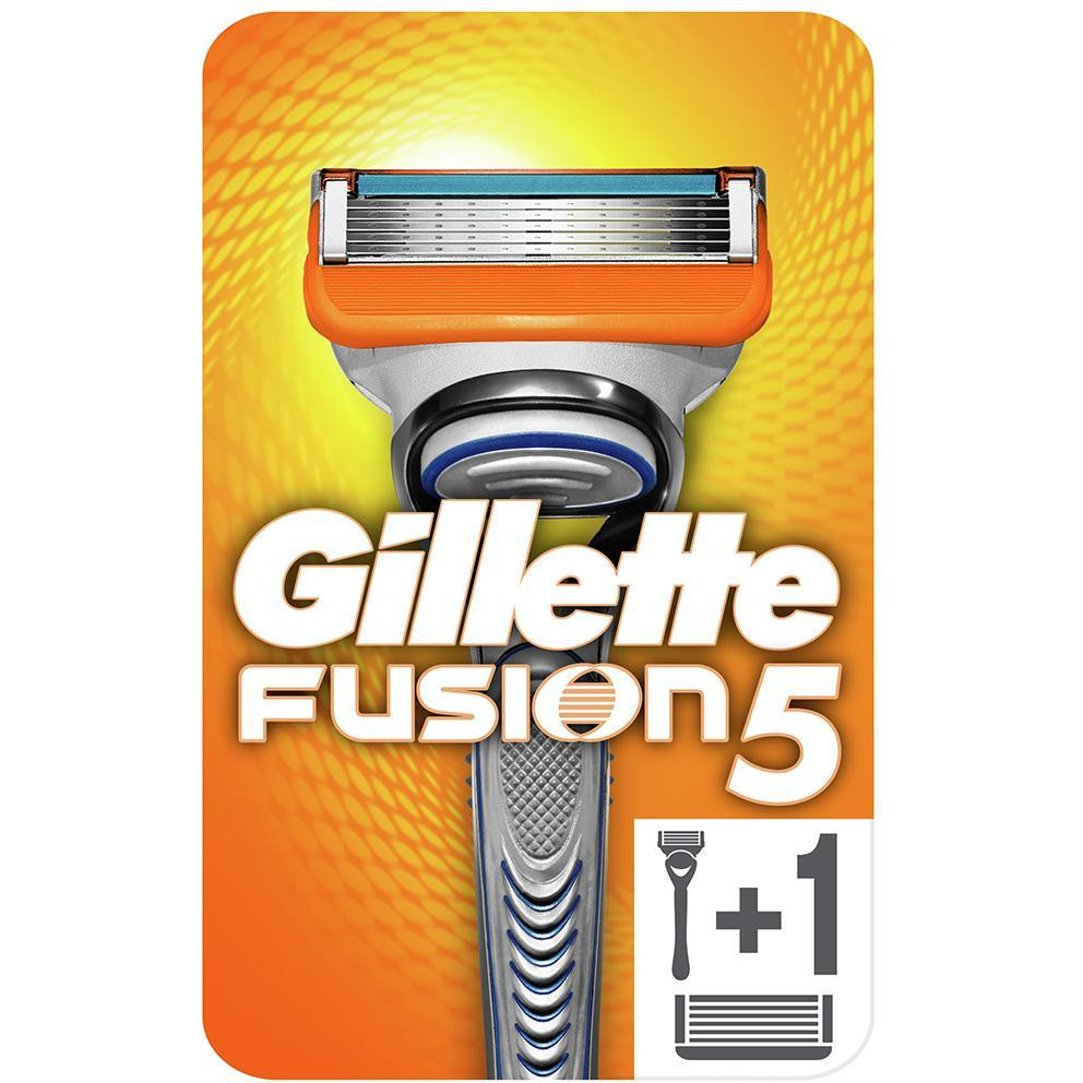 Gillette Бритва  Fusion с 2 сменными картриджами (7702018874125) - зображення 1