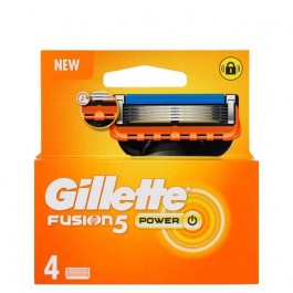   Gillette Сменные картриджи для бритья  Fusion Power 4 шт (7702018877591)