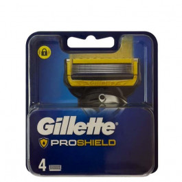   Gillette Сменные картриджи для бритья  Fusion ProShield 4 шт (7702018412488)