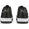 PUMA Чоловічі кеди низькі  RBD Game Low 38637307 46 (11) 30 см  Black- White- Team Gold (4065449477369) - зображення 4