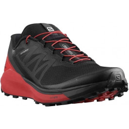   Salomon SENSE RIDE 4 Black-Goji Berry-Phan (2021) 45.5