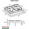 Perfelli HGG 61414 BL - зображення 8