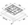 Franke FHTL 604 3G TC ON C (106.0670.334) - зображення 2