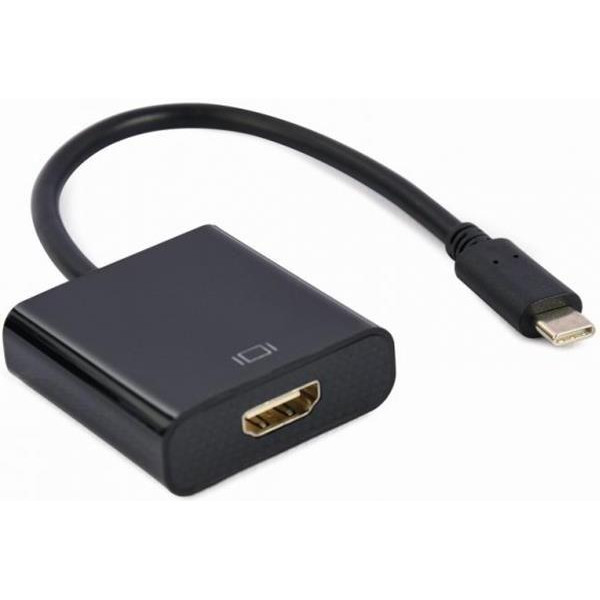 Cablexpert USB-C to HDMI Black (A-CM-HDMIF-03) - зображення 1