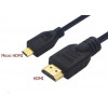 Raspberry Pi micro HDMI to HDMI 1.5m Black (RA557) - зображення 3