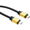 Vinga HDMI 1.8m Yellow/Black (VCPDCHDMI2VMM1.8BK) - зображення 2