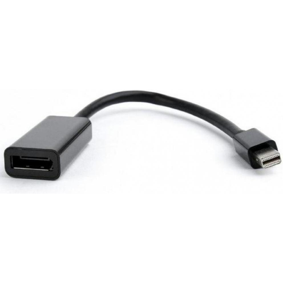 Cablexpert Mini DisplayPort - DisplayPort 0.16m Black (A-MDPM-DPF-001) - зображення 1