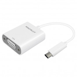   Macally Adapter USB-C to VGA White (UCVGADP)