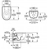 Roca Meridian Rimless A34H240000 - зображення 2