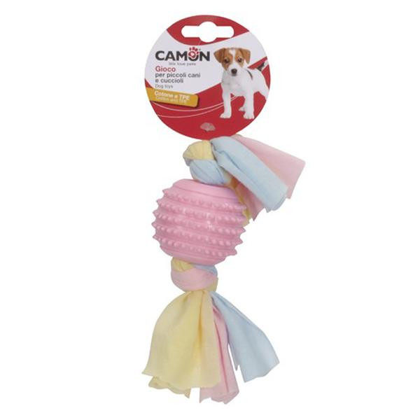 Camon Nubby TPE ball with cotton ribbon М'яч Nubby TPE з бавовняною стрічкою (AD037/H) - зображення 1