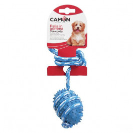   Camon Rubber bone with rope Гумовий м’яч з мотузкою (AD028/B)