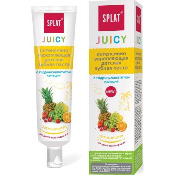 Splat Зубная паста  Juicy Тутти-Фрутти 35 мл - зображення 1