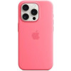 Apple iPhone 15 Pro Silicone Case with MagSafe - Pink (MWNJ3) - зображення 3