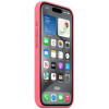 Apple iPhone 15 Pro Silicone Case with MagSafe - Pink (MWNJ3) - зображення 5