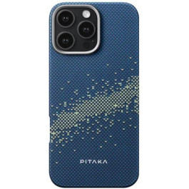   Pitaka Tactile Woven Case StarPeak for iPhone 16 Pro - Milky Way Galaxy (KI1601PMYG)