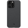 Pitaka MagEZ Case 3 Twill 1500D for iPhone 14 Pro Black/Grey (KI1401P) - зображення 1